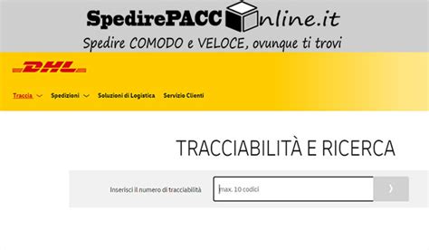 dhl italia tracking